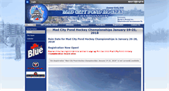 Desktop Screenshot of madcitypondhockey.com